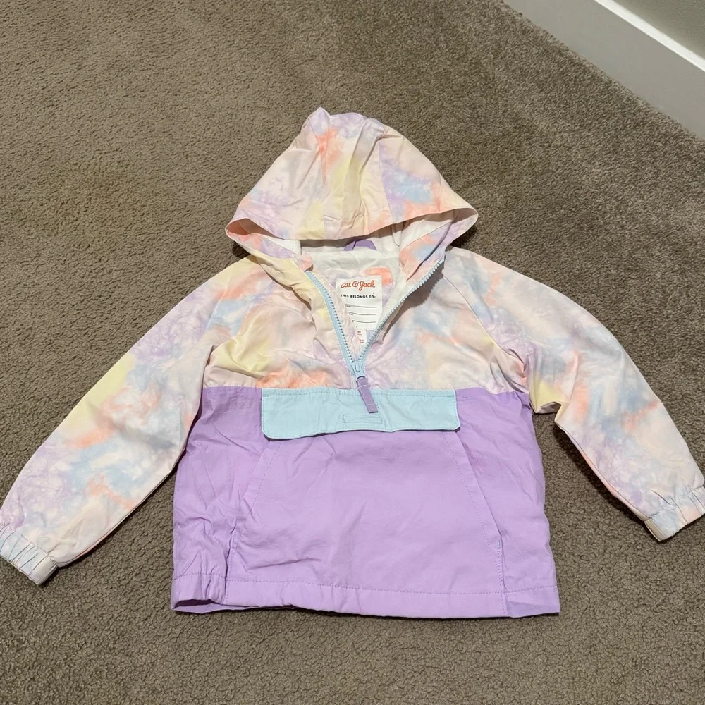 Girls bundle of jackets in Black, Blue, and Purple